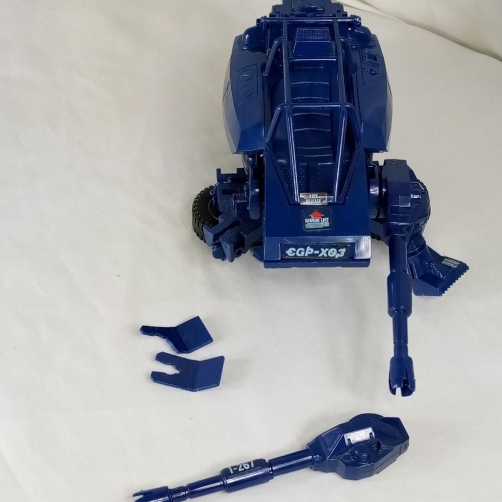 1984 Hasbro GI Joe Cobra ASP Assault System Pod Vehicle With Blueprint - Picture 11 of 12